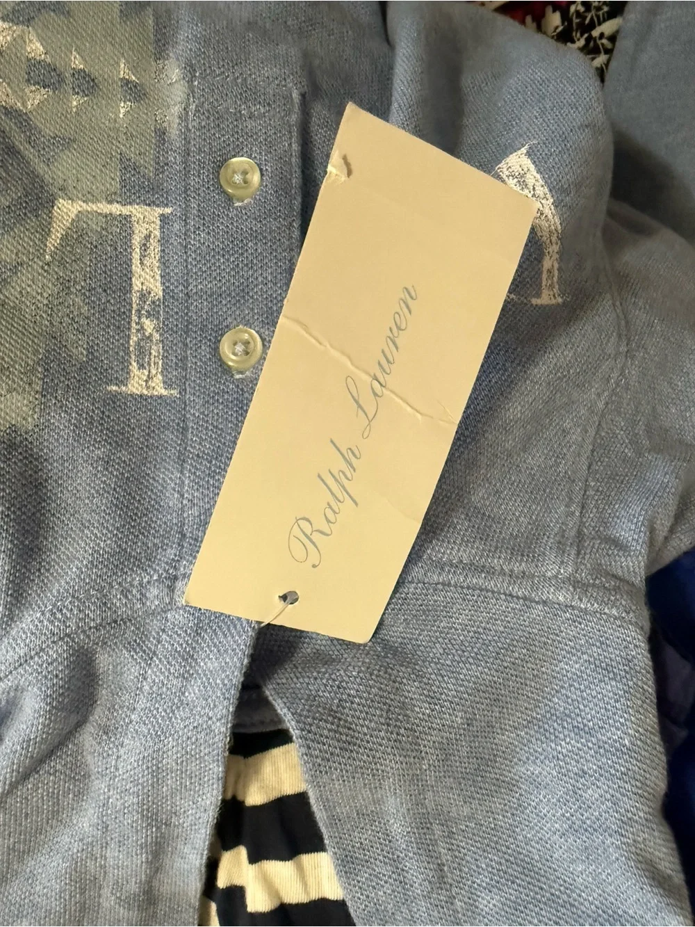 NWT Ralph Lauren Hooded Shirt